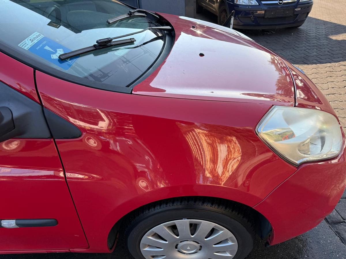 Renault Clio 3 original Kotflügel rechts OV727 Spanischrot BJ09